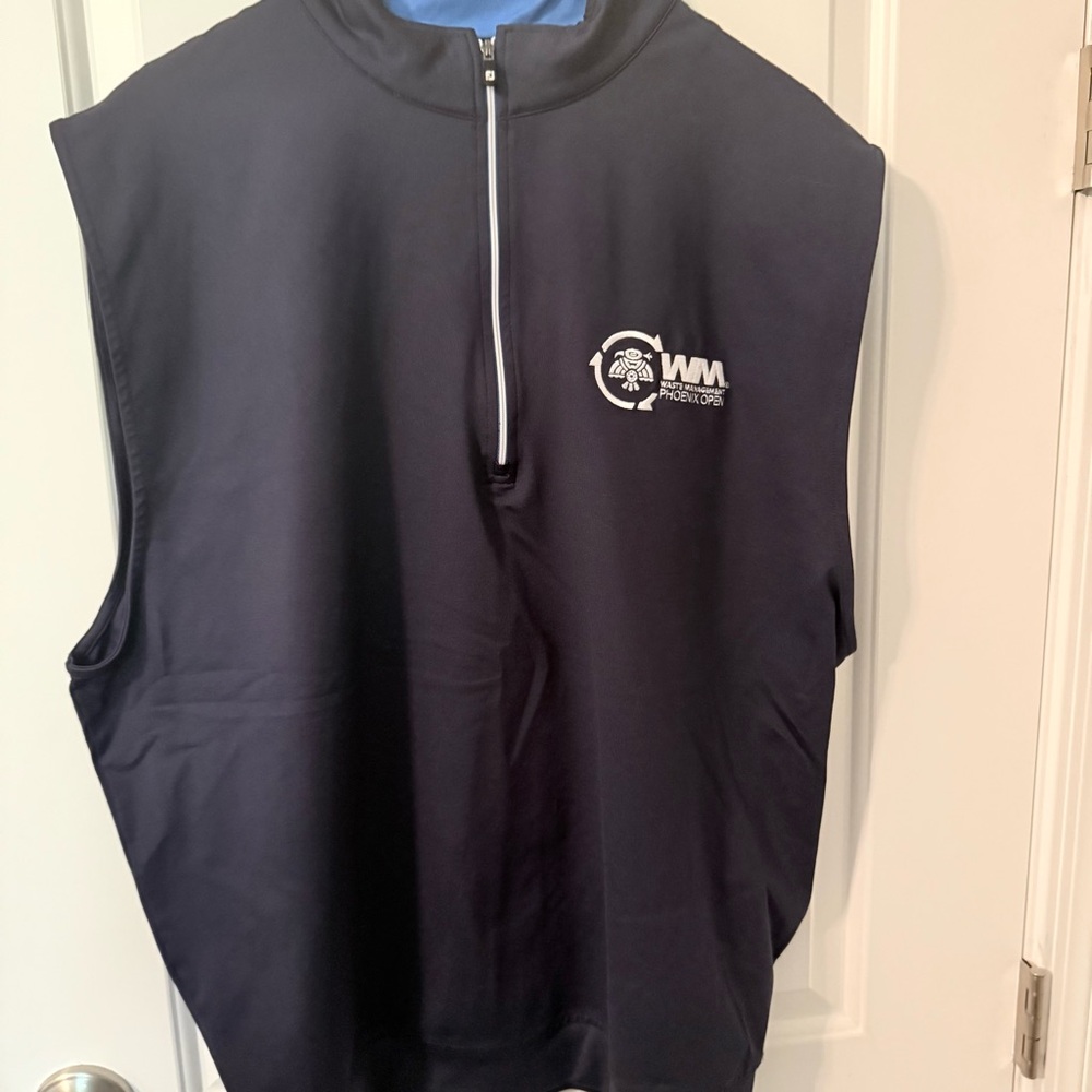 FootJoy Blue Waste Management Open Quarter-Zip Vest
